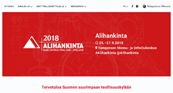 Desktop Screenshot of alihankinta.fi
